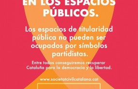 ep cartelsccdenunciar simbolos independentistasla via publica