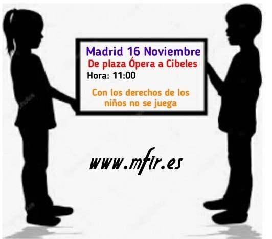 ep convocatoria de la manifestacion que tendra lugar este sabado por los derechos de los ninos ep convocatoria de la manifestacion que tendra lugar este sabado por los derechos de los ninos