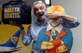ep el consejero delegado de ryanair michael oleary presenta una campana de descuentos usando la