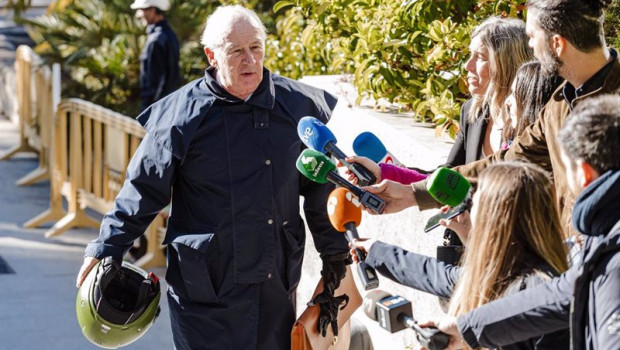 ep el exvicepresidente del gobierno rodrigo rato a su llegada a un juicio en la audiencia provincial