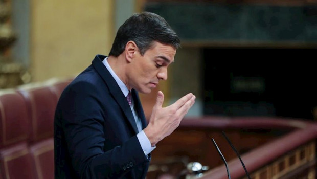 ep el presidente del gobierno en funciones pedro sanchez da la replica desde la tribuna del congreso
