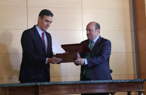 ep el presidente del gobierno en funciones pedro sanchez izq y el presidente del ebb del pnv andoni 20200220142010