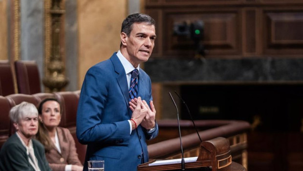 ep el presidente del gobierno pedro sanchez durante una sesion de control al gobierno en el congreso 20260325141507