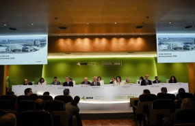 ep el presidente y consejero delegado de aena maurici lucena durante la junta general de accionistas