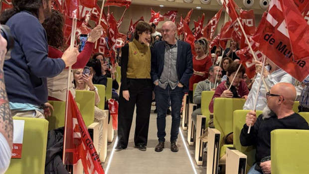 ep el secretario general de la confederacion sindical de ccoo unai sordo participa en una asamblea