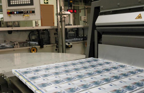 ep fabricacion de billetes de euros en la fabrica nacional de moneda y timbre