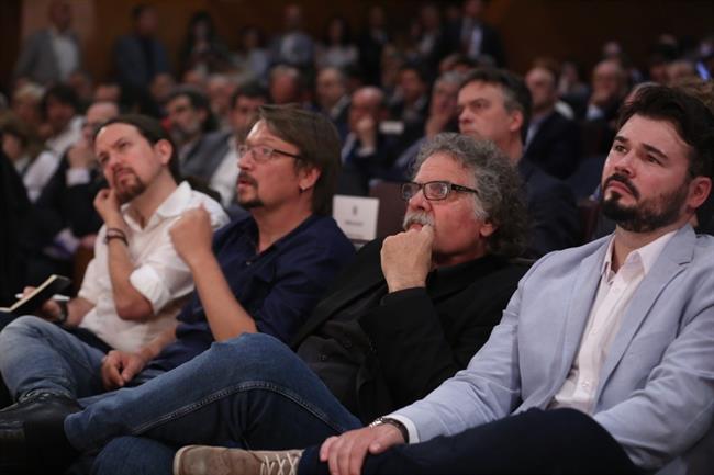 Iglesias, Domenech, Tardá y Rufián | EUROPA PRESS ep iglesias domenech tarda y rufian