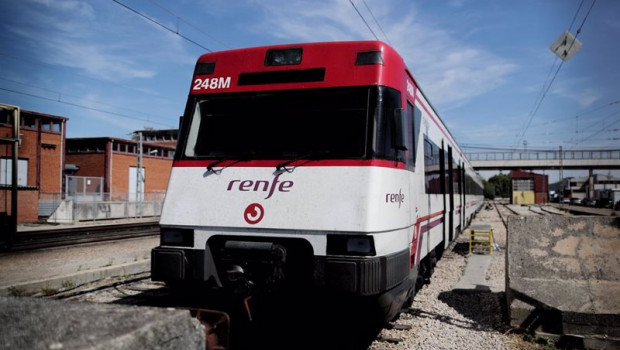 ep imagen de recurso de un tren del servicio de renfe cercanias