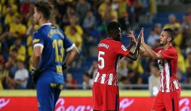 Koke celebra un gol con Thomas con el Atlético de Madrid | ÁNGEL GUTIÉRREZ/ATM ep koke celebragolthomasatleticomadrid