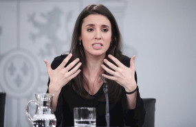 ep la ministra de igualdad irene montero en una rueda de prensa del consejo de ministros