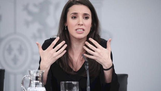 ep la ministra de igualdad irene montero en una rueda de prensa del consejo de ministros