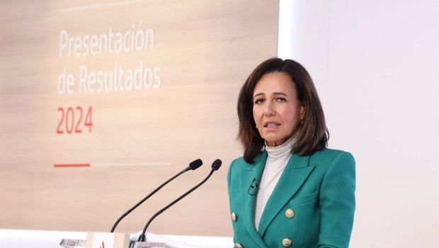 ep la presidenta del banco santander ana botin durante la presentacion de los resultados de banco