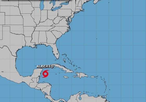 La tormente subtropical 'Alberto' se dirige hacia el Golfo de México | NHC ep la tormente subtropical alberto se dirigegolfomexico