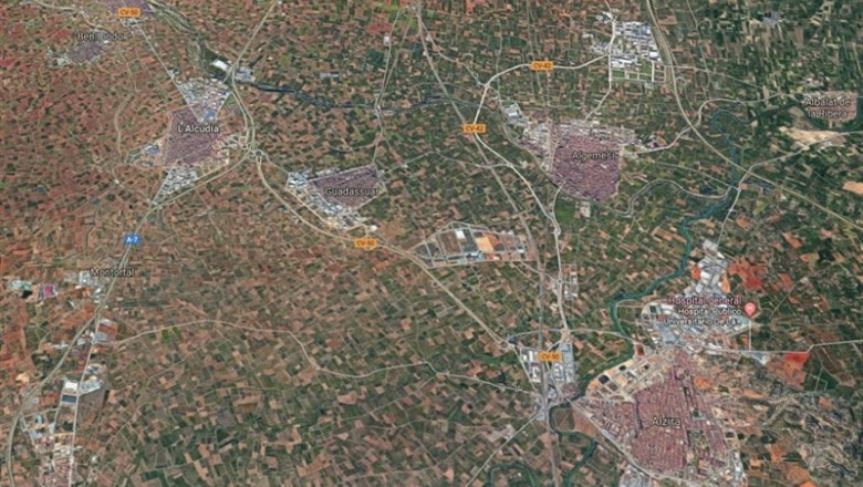 Localización de l'Alcúdia, en València | GOOGLE MAPS - Archivo ep localizacionlalcudia en valncia