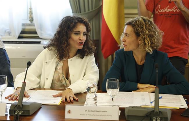 Montero y Batet presiden la Comisión Nacional de Administración Local | MARTA FERNÁNDEZ/EUROPA PRESS ep monterobatet presidencomision nacionaladministracion local 20180720160101