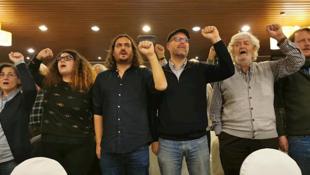 ep oriana mendez anton sanchez martino noriega y xose manuel beiras en la iv asemblea nacional de