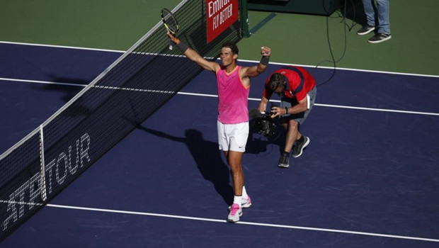 ep rafa nadal celebravictoriaruso kachanovlos cuartosfinalindian wells