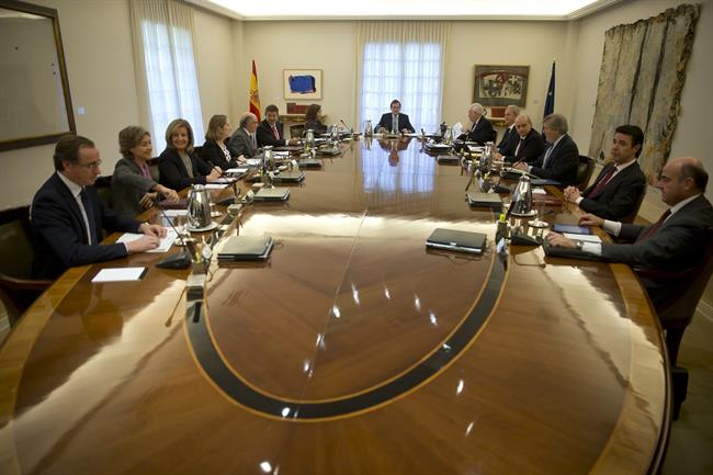 Reunión del Consejo de Ministros presidido por Rajoy | MONCLOA ep reunionconsejoministros presididorajoy