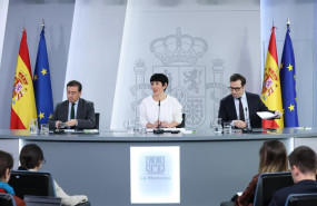 ep rueda de prensa tras el primer consejo de ministros del ano a 7 de enero de 2026 en madrid espana