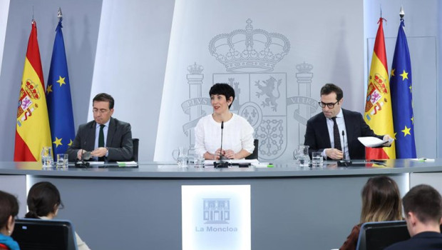 ep rueda de prensa tras el primer consejo de ministros del ano a 7 de enero de 2026 en madrid espana