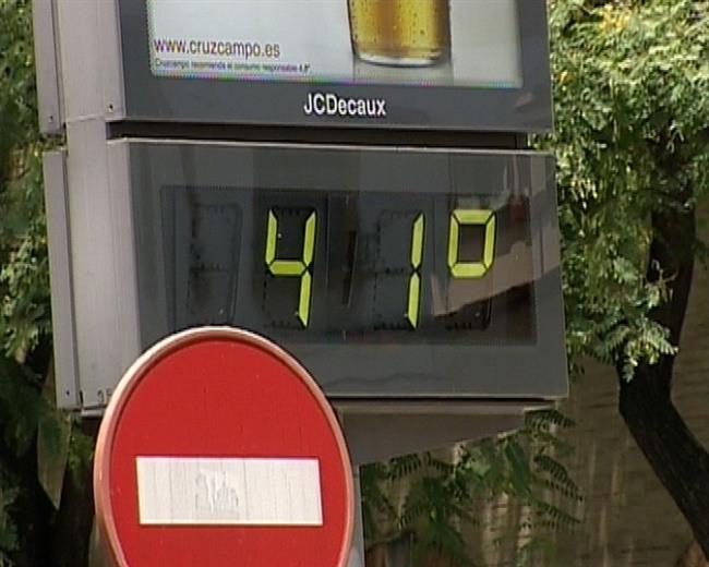Termómetro a 41 grados | EUROPA PRESS ep termometro41 grados