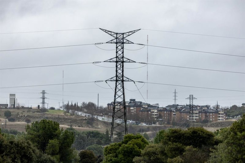 La demanda de energía eléctrica de España aumenta un 1,2% en febrero