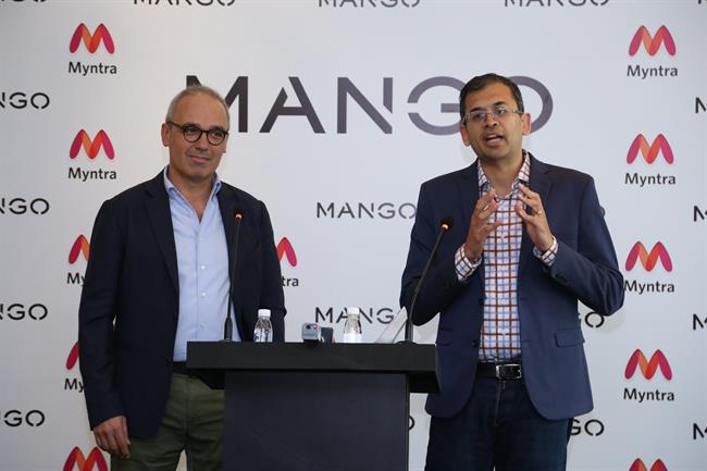 El vicepresidente de Mango Daniel López y Ananth Narayanan (Myntra&Jabong) | MANGO ep vicepresidentemango daniel lopezananth narayanan myntrajabong