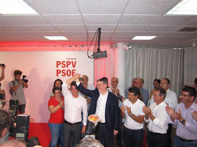 Ximo Puig gana las primarias del PSPV | EUROPA PRESS ep ximo puig ganaprimariaspspv