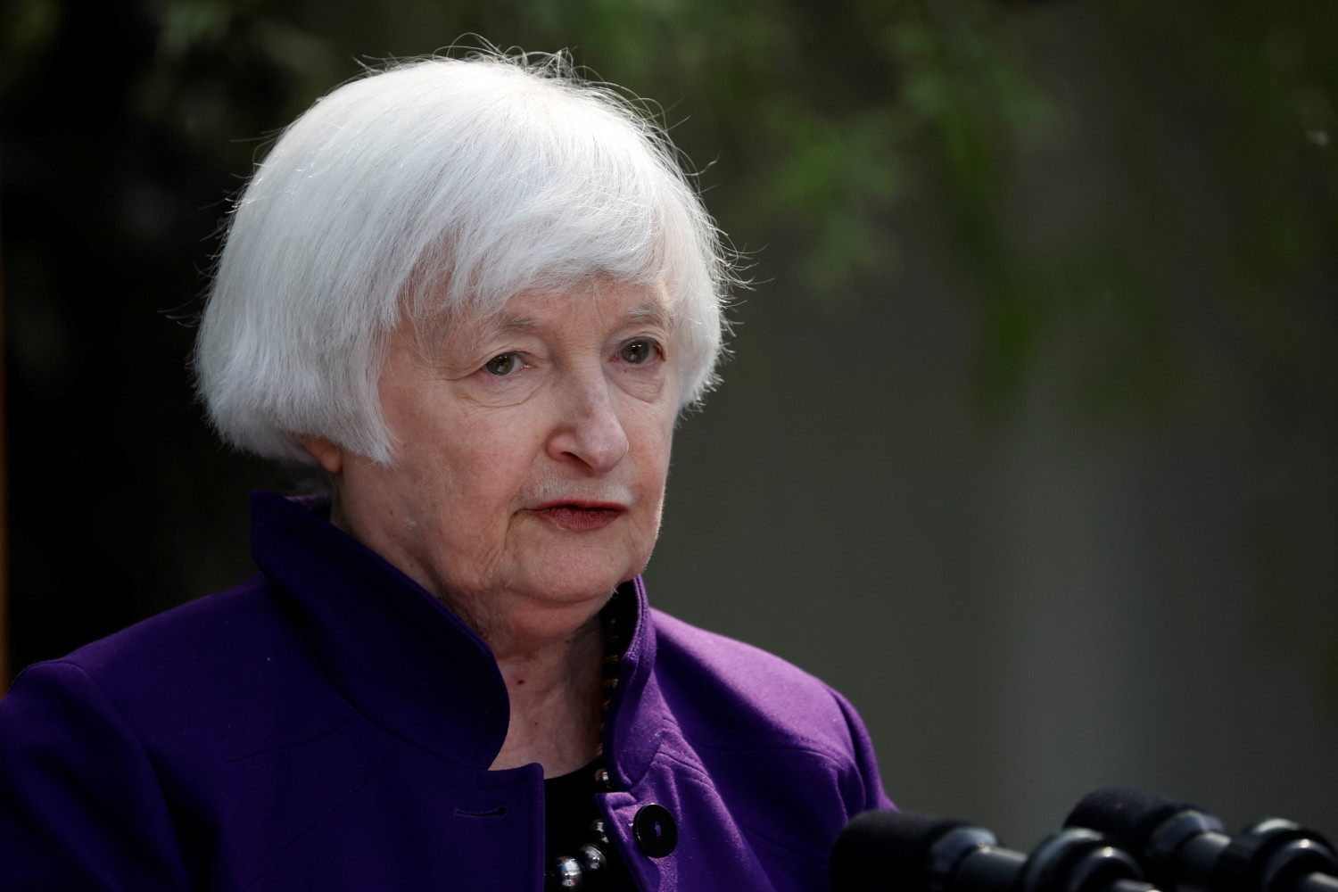 la secretaire au tresor americain janet yellen a pekin 