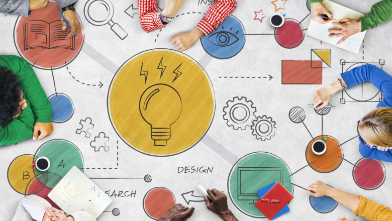 light bulb ideas creative diagram concept light bulb ideas creative diagram concept