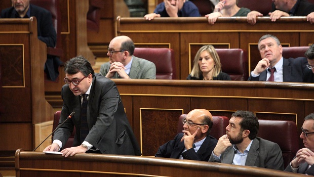 Aitor Esteban, portavoz del PNV en el Congreso de los Diputados. Aitor Esteban PNV