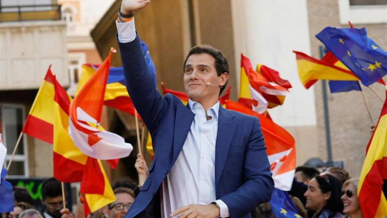 Albert Rivera participa en un acto de campaña de Ciudadanos en Murcia | Edu Botella - Europa Press ep albert rivera participaun actocampanaciudadanosmurcia