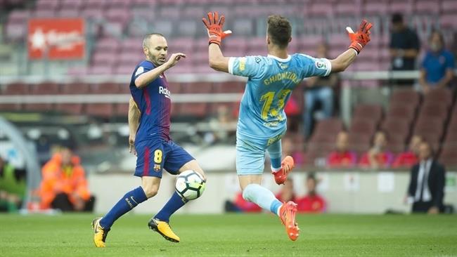 Andrés Iniesta, contra Las Palmas en el Camp Nou | MIGUEL RUIZ/FCB ep andres iniesta contrapalmascamp nou