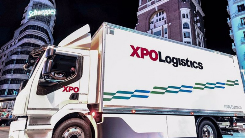 Camión eléctrico Volvo de XPO Logistics | XPO LOGISTICS ep camion electrico volvo de xpo logistics