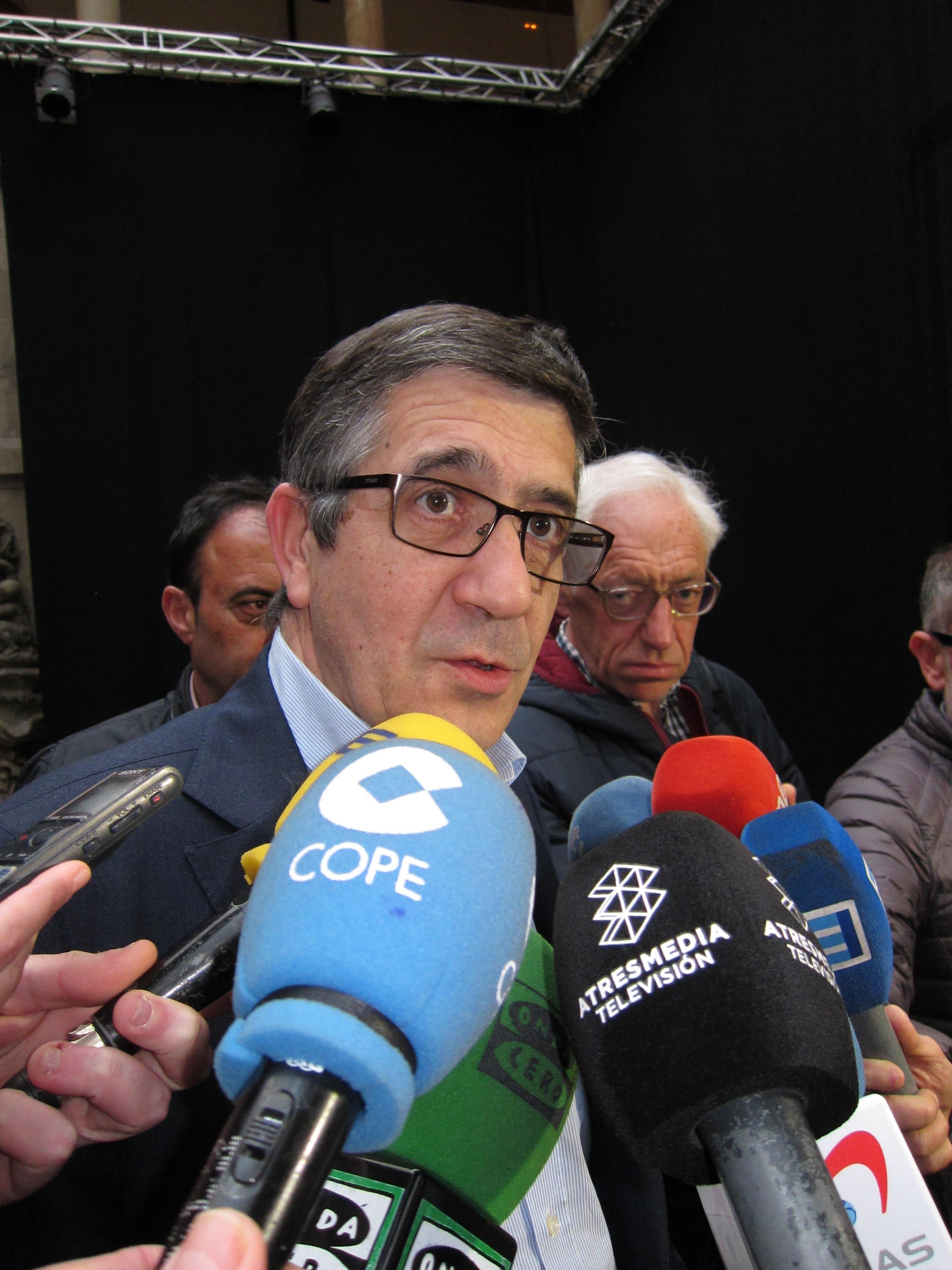El candidato a secretario general del PSOE Patxi | EUROPA PRESS ep candidatosecretario generalpsoe patxi