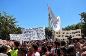 ep concentracion en jaen en defensa del olivar tradicional ante la crisis de precios en origen