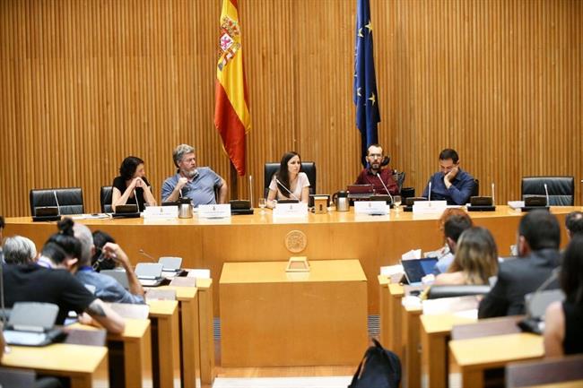 Diputados de Unidos Podemos presentan en el Congreso su Ley de Cambio Climático | EQUO ep diputadosunidospresentancongresoleycambio climatico