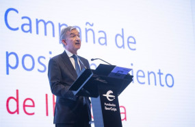 ep el consejero delegado de ibercaja victor iglesias durante la presentacion de la nueva campana de