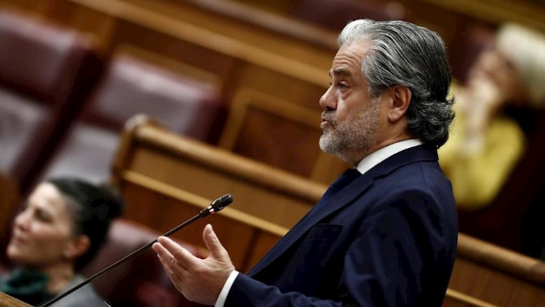 ep el diputado de ciudadanos marcos de quinto durante un pleno en el congreso