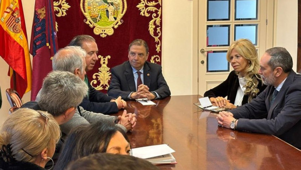 ep el ministro de agricultura pesca y alimentacion luis planas durante su visita a aracena huelva