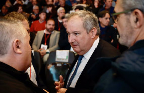 ep el ministro de industria y turismo jordi hereu durante el 29 congreso federal de ugt fica que se