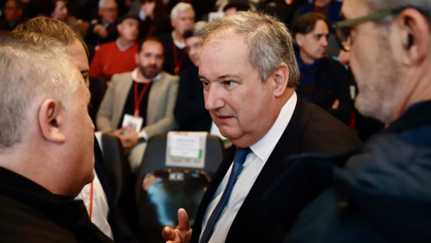 ep el ministro de industria y turismo jordi hereu durante el 29 congreso federal de ugt fica que se