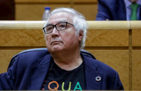 ep el ministro de universidades manuel castells durante una sesion de control al gobierno en el