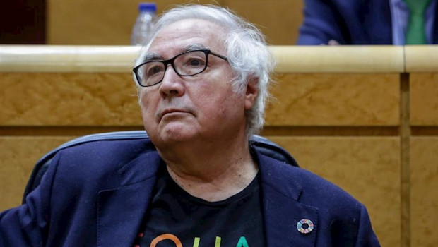 ep el ministro de universidades manuel castells durante una sesion de control al gobierno en el
