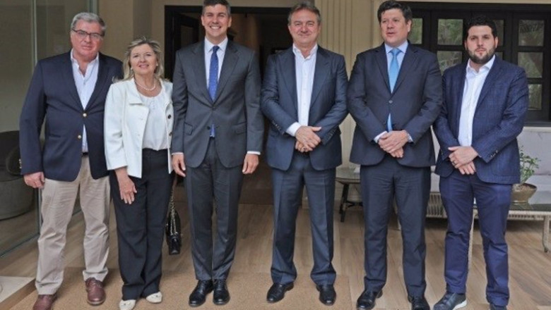 ep el presidente de paraguay santiago pena se reune con representantes de la carnica brasilena jbs ep el presidente de paraguay santiago pena se reune con representantes de la carnica brasilena jbs