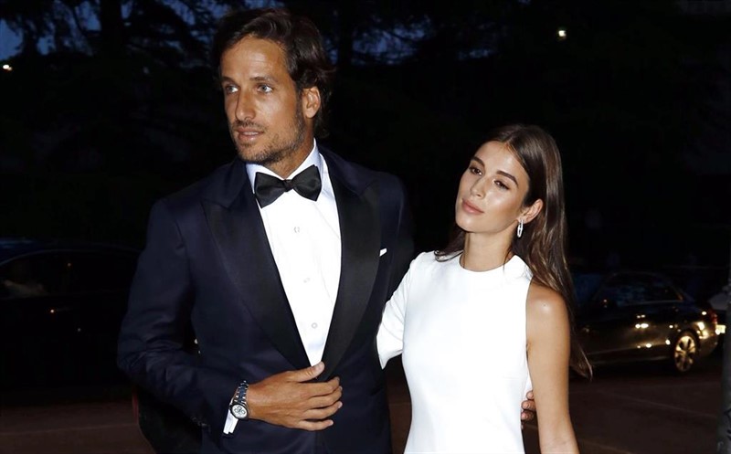ep feliciano lopez y sandra gago en una foto de archivo de europa press