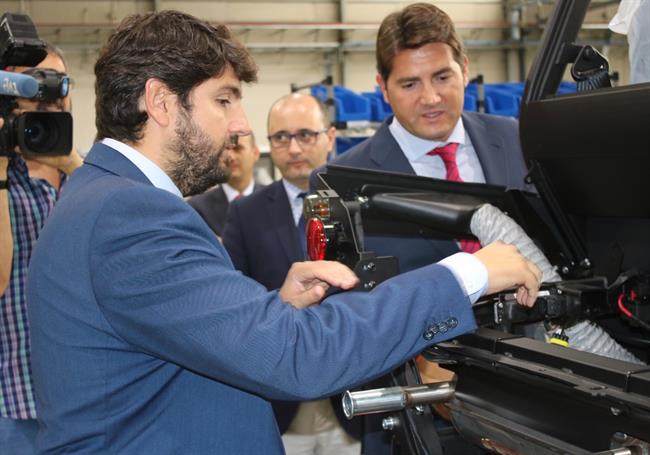 Fernando López Miras visita las instalaciones de la empresa Corvus Innova | GOBIERNO REGIONAL ep fernando lopez miras visitainstalacionesla empresa corvus innova