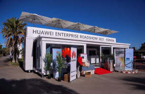 ep huawei se echa a la carretera para presentar sus productos para empresas en espana