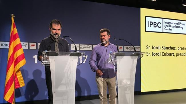 Jordi Cuixart (Òmnium) y Jordi Sànchez (ANC) | ANC ep jordi cuixart mnium y jordi snchez anc 20170930134102