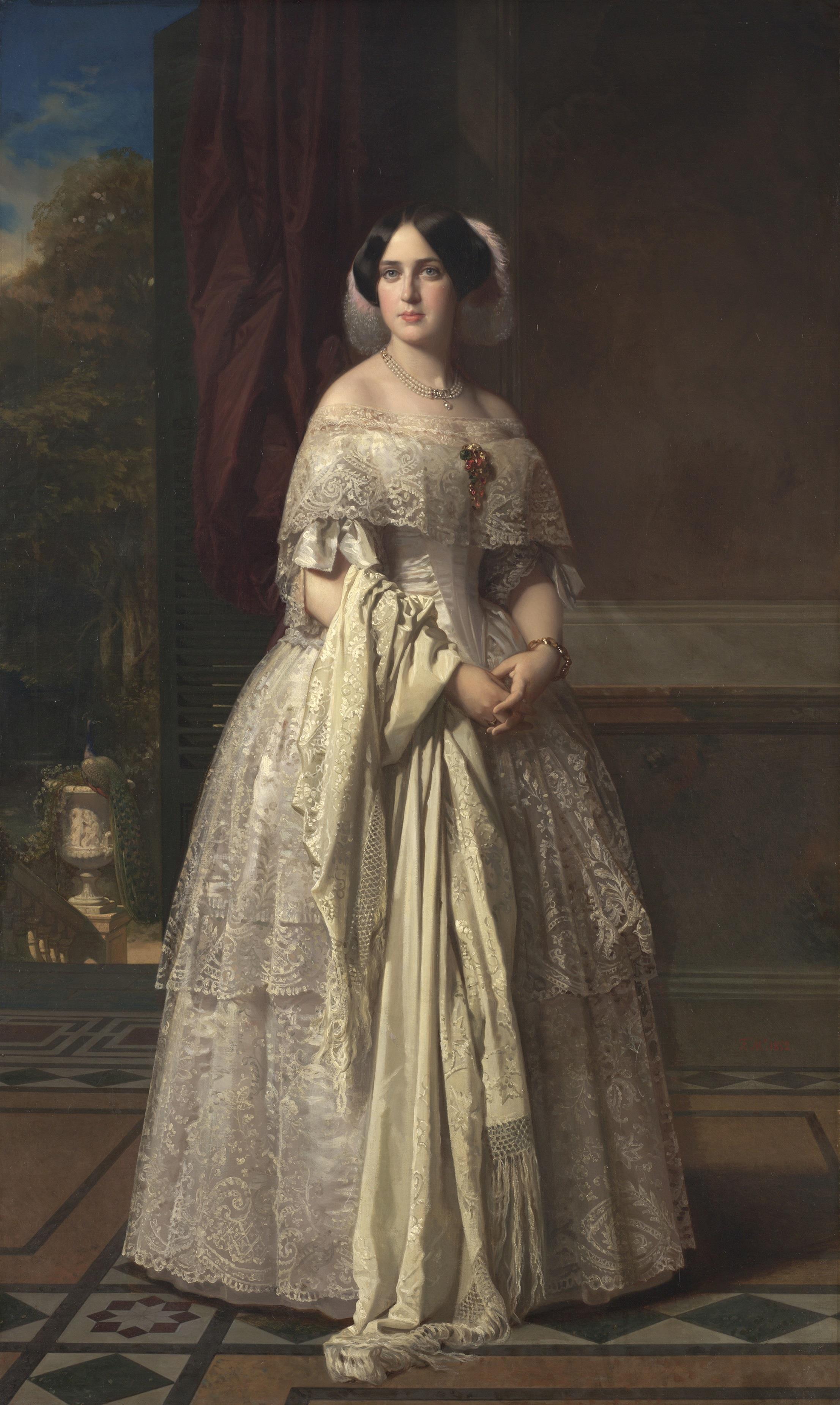 Josefa del Águila Ceballos, luego marquesa de Espeja, obra de Federico de Madraz | MUSEO DEL PRADO ep josefa del aguila ceballos luego marquesaespeja obrafedericomadraz
